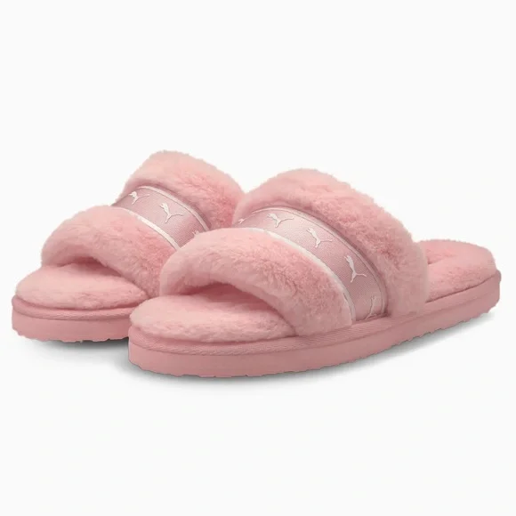 Faux Fur Slides Puma Fur Slippers For Sale Puma Shoes Puma Womens